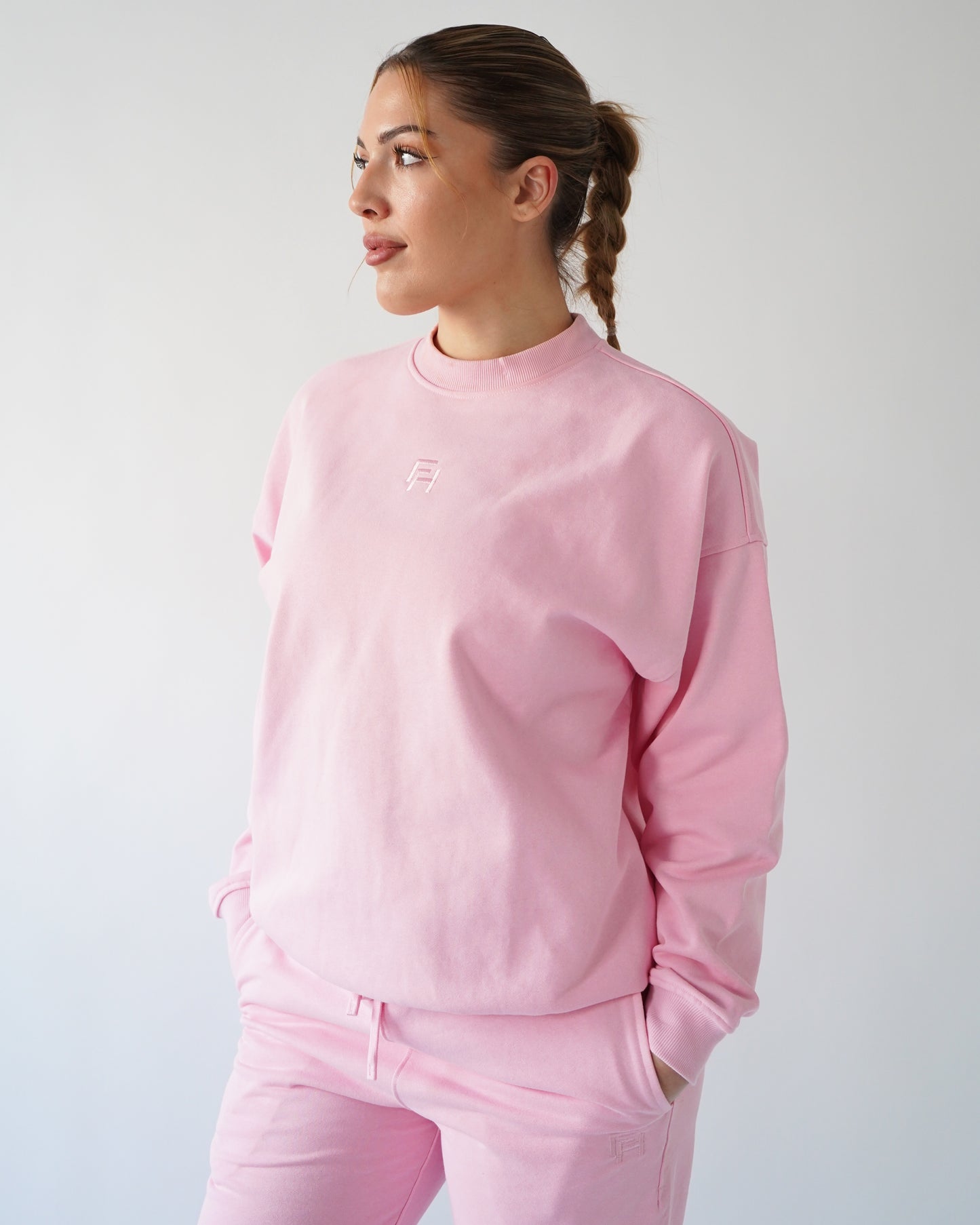 Do Not Disturb Crewneck - Blush