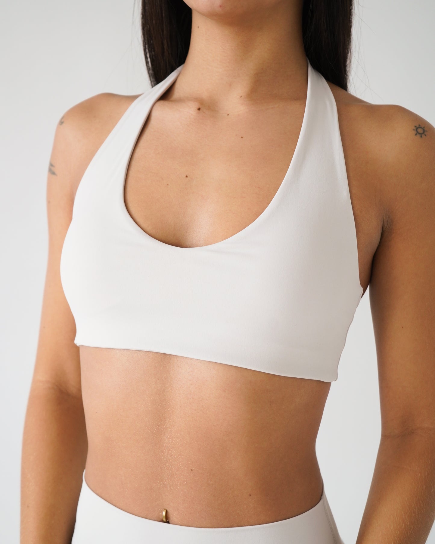 Adapt Halter Top - Pearl