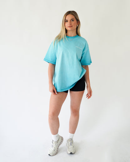 Lifting Club Tee - Turquoise