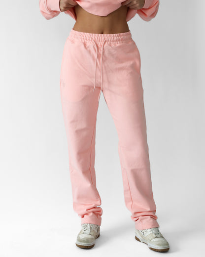 Essential Straight Leg Sweatpants - Blush