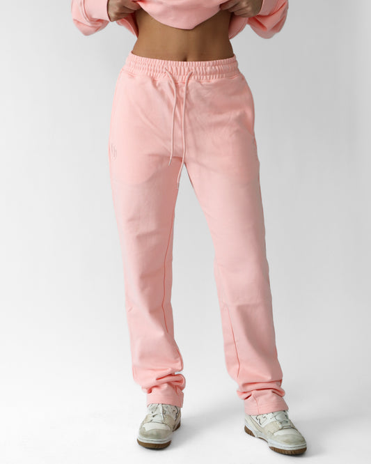 Essential Straight Leg Sweatpants - Blush