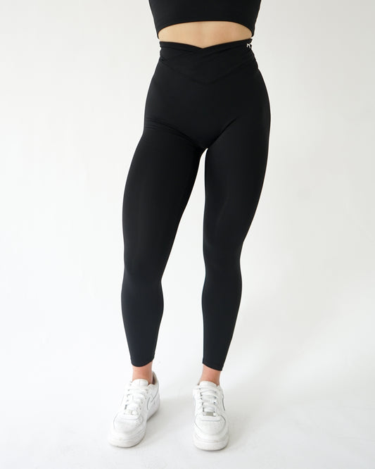 IMPACT V-WAIST LEGGINGS - Black