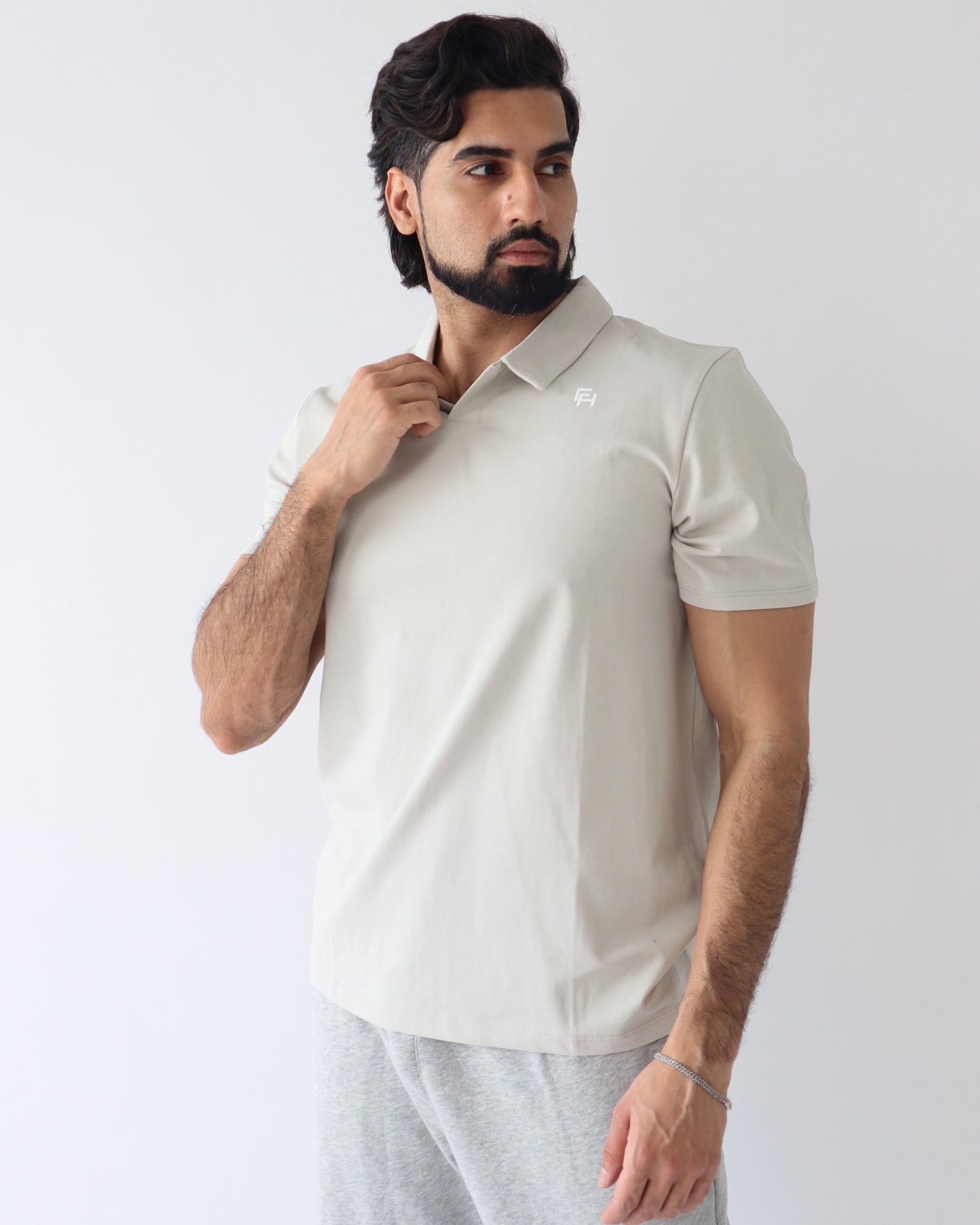 Relaxed Polo Shirt - Slate