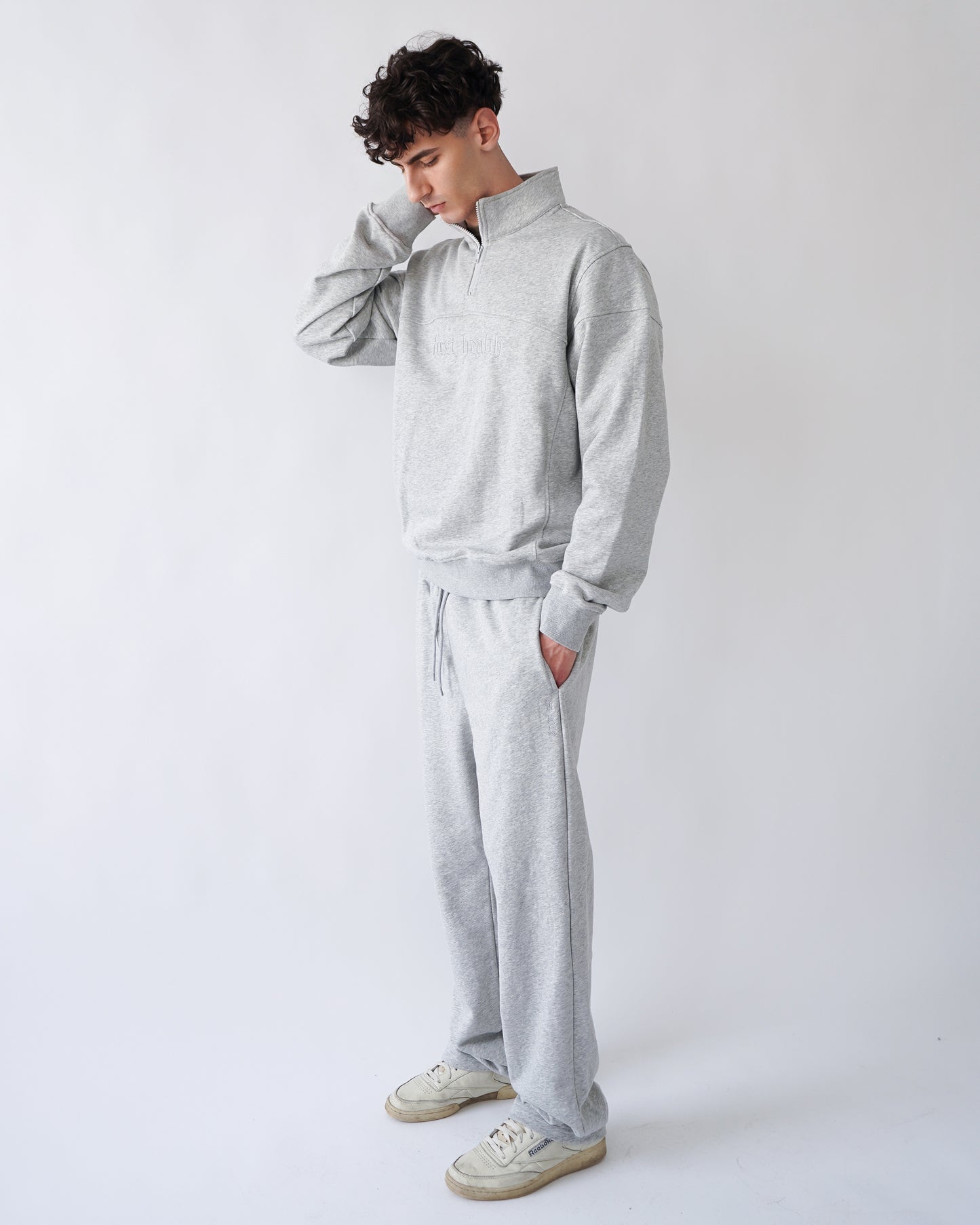 Essential Straight Leg Sweatpants - Heather