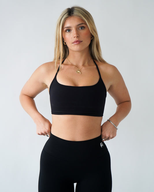 Onyx Core Sports Bra - Black