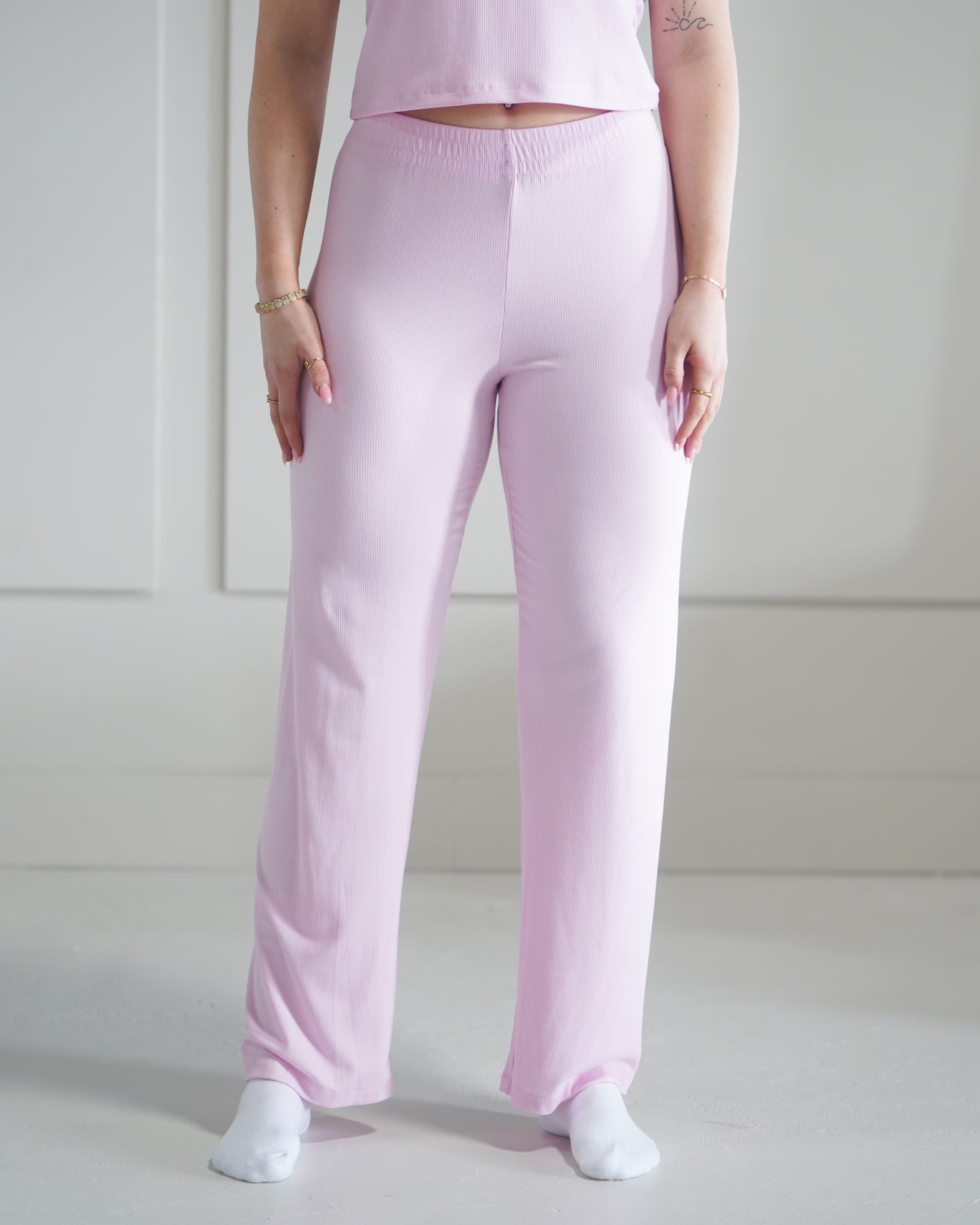 Luxe Lounge Pants - Blush