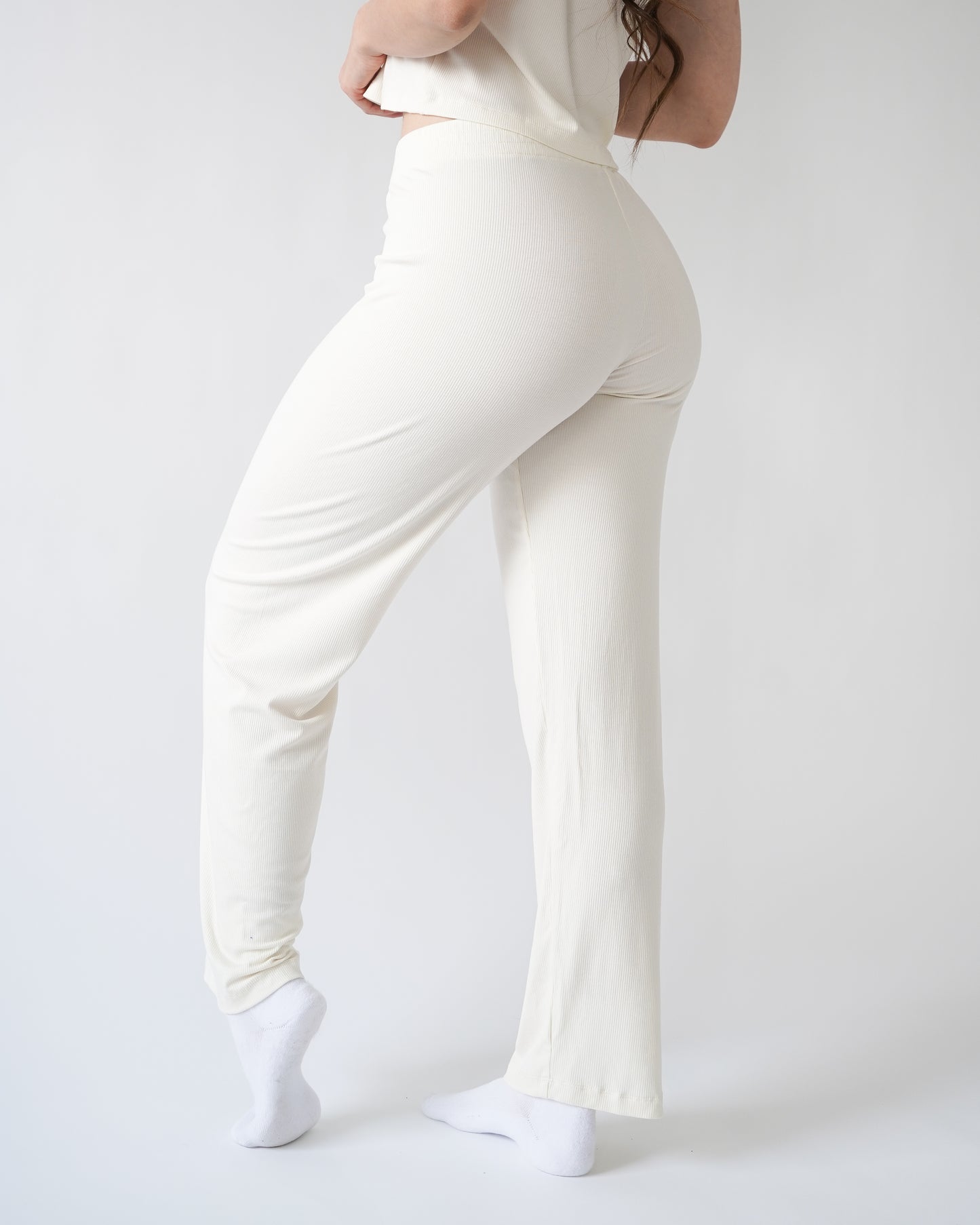 Luxe Lounge Pants - Cream