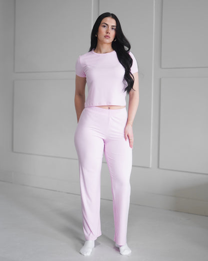 Luxe Lounge Pants - Blush