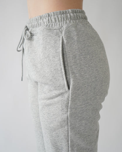 Essential Straight Leg Sweatpants - Heather