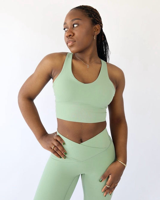 ONYX CROP TOP - Sage