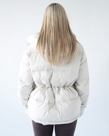 Legacy Puff Down Jacket - Cream