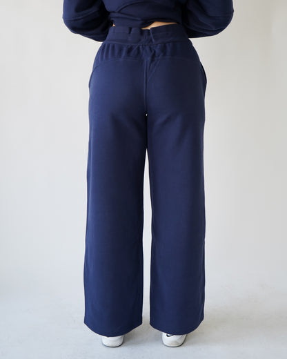 Lounge Straight-leg Sweatpants - Navy