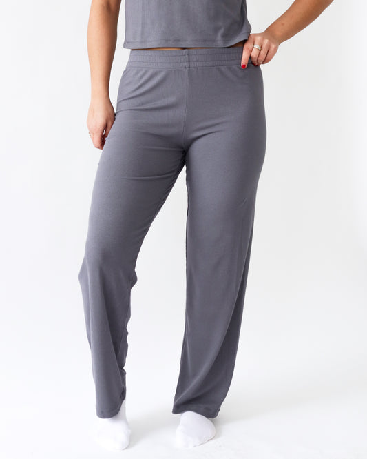 Luxe Lounge Pants - Slate