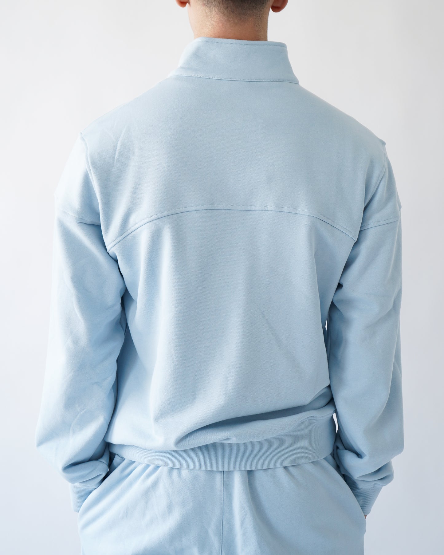 Essential Quarter Zip - Cloud