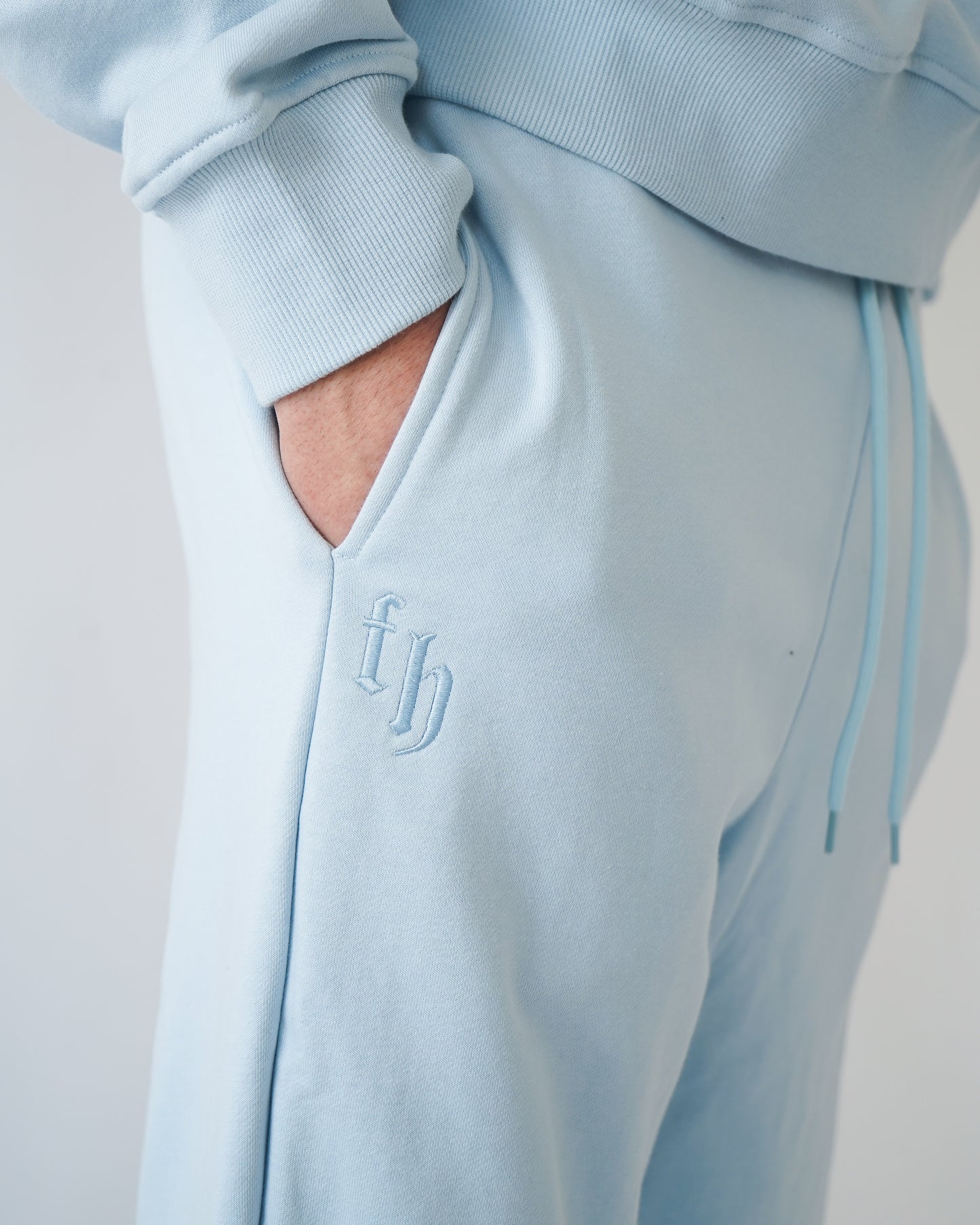 Essential Straight Leg Sweatpants - Cloud