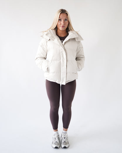 Legacy Puff Down Jacket - Cream