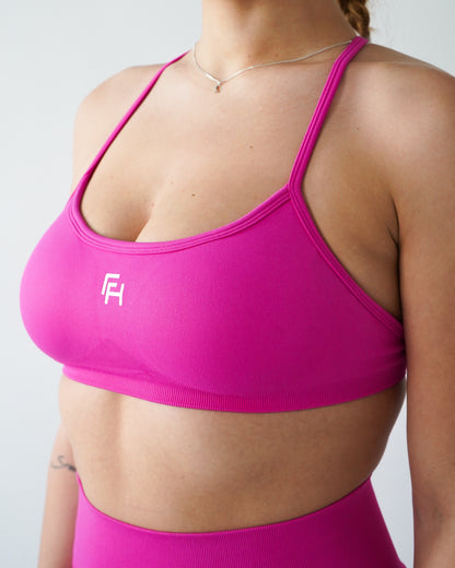 Enhance Contour Sports Bra - Magenta