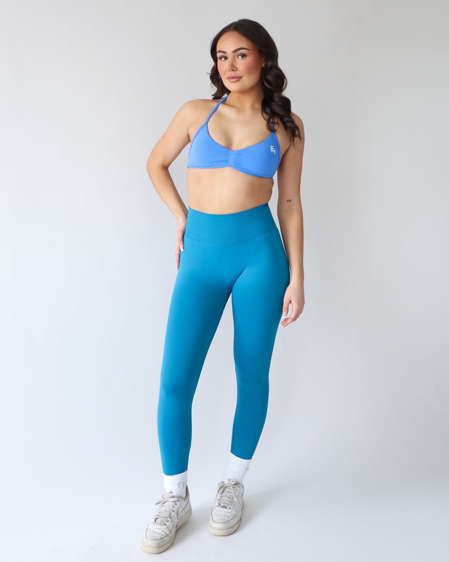 Enhance Contour Leggings 27" - Lagoon