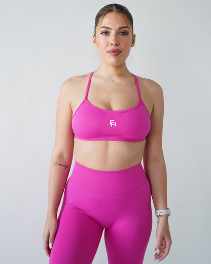 Enhance Contour Sports Bra - Magenta