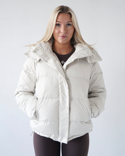 Legacy Puff Down Jacket - Cream