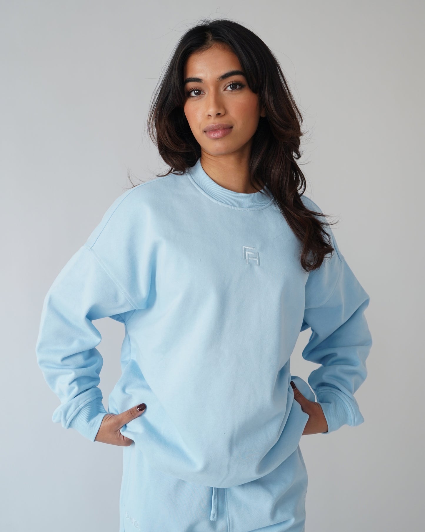 Do Not Disturb Crewneck - Sky