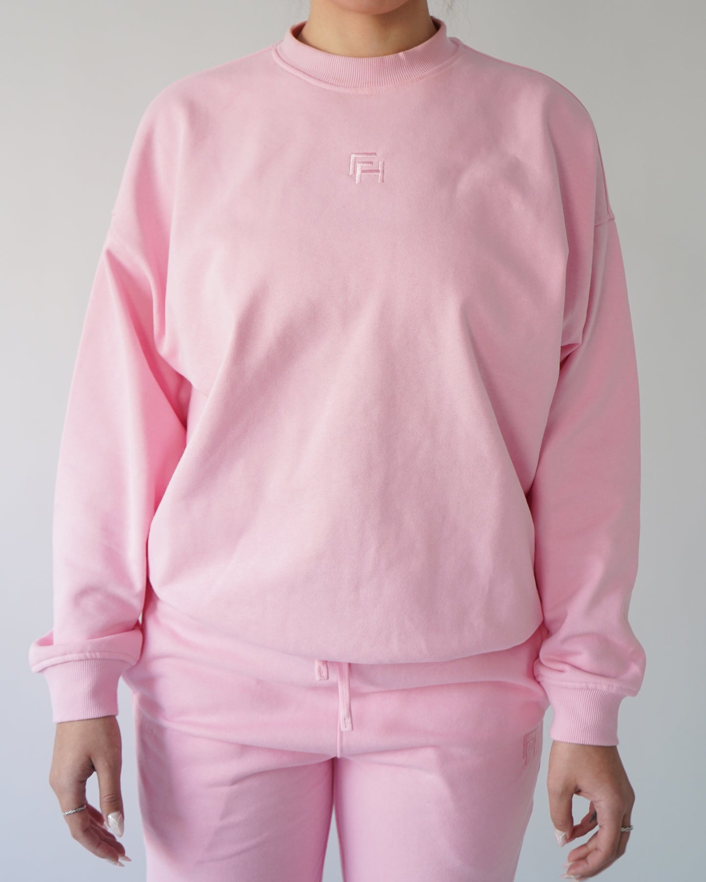 Do Not Disturb Crewneck - Blush