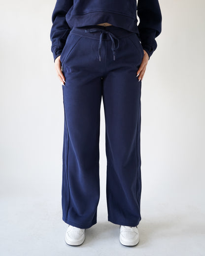 Lounge Straight-leg Sweatpants - Navy