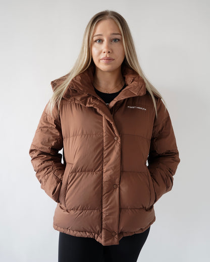 Legacy Puff Down Jacket - Toffee