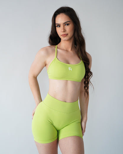 Enhance Contour Sports Bra - Lime