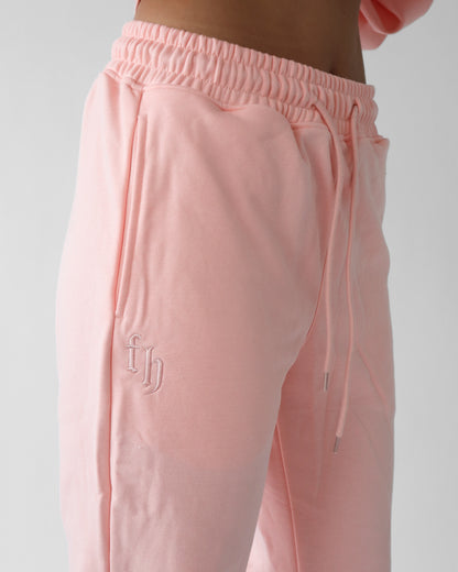 Essential Straight Leg Sweatpants - Blush