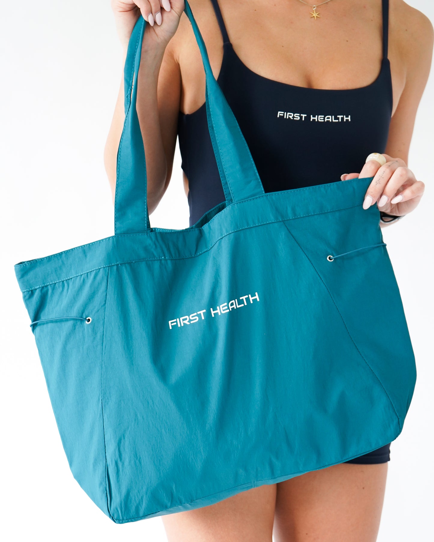 WEEKEND TOTE - Cyan