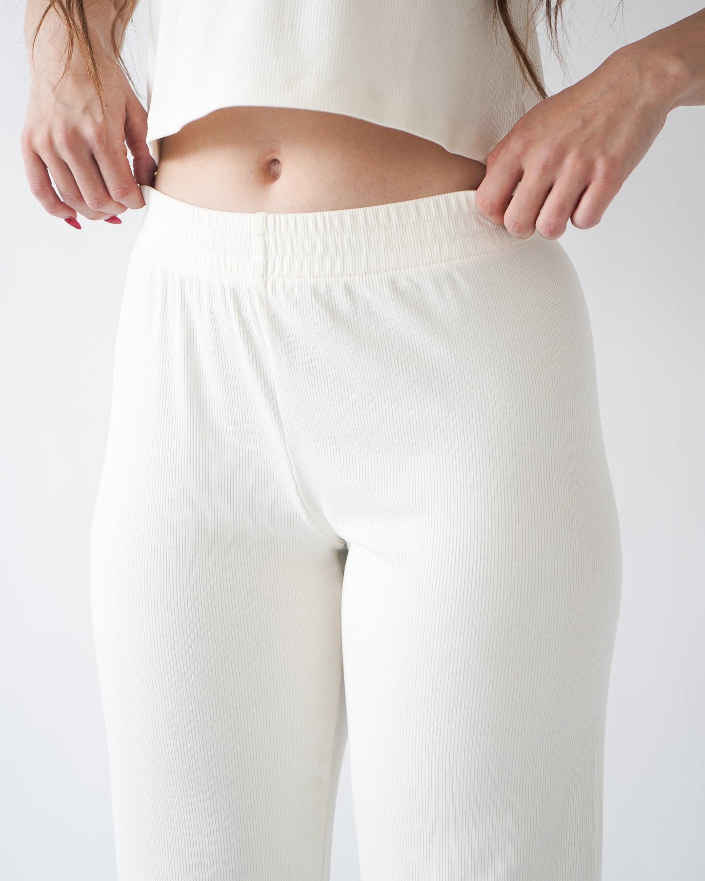 Luxe Lounge Pants - Cream