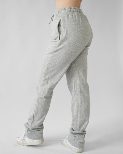 Essential Straight Leg Sweatpants - Heather