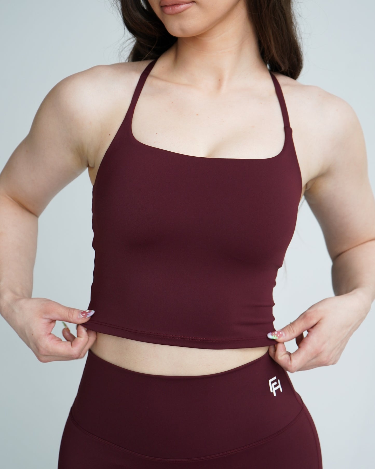 Impact Tank Top - Wine