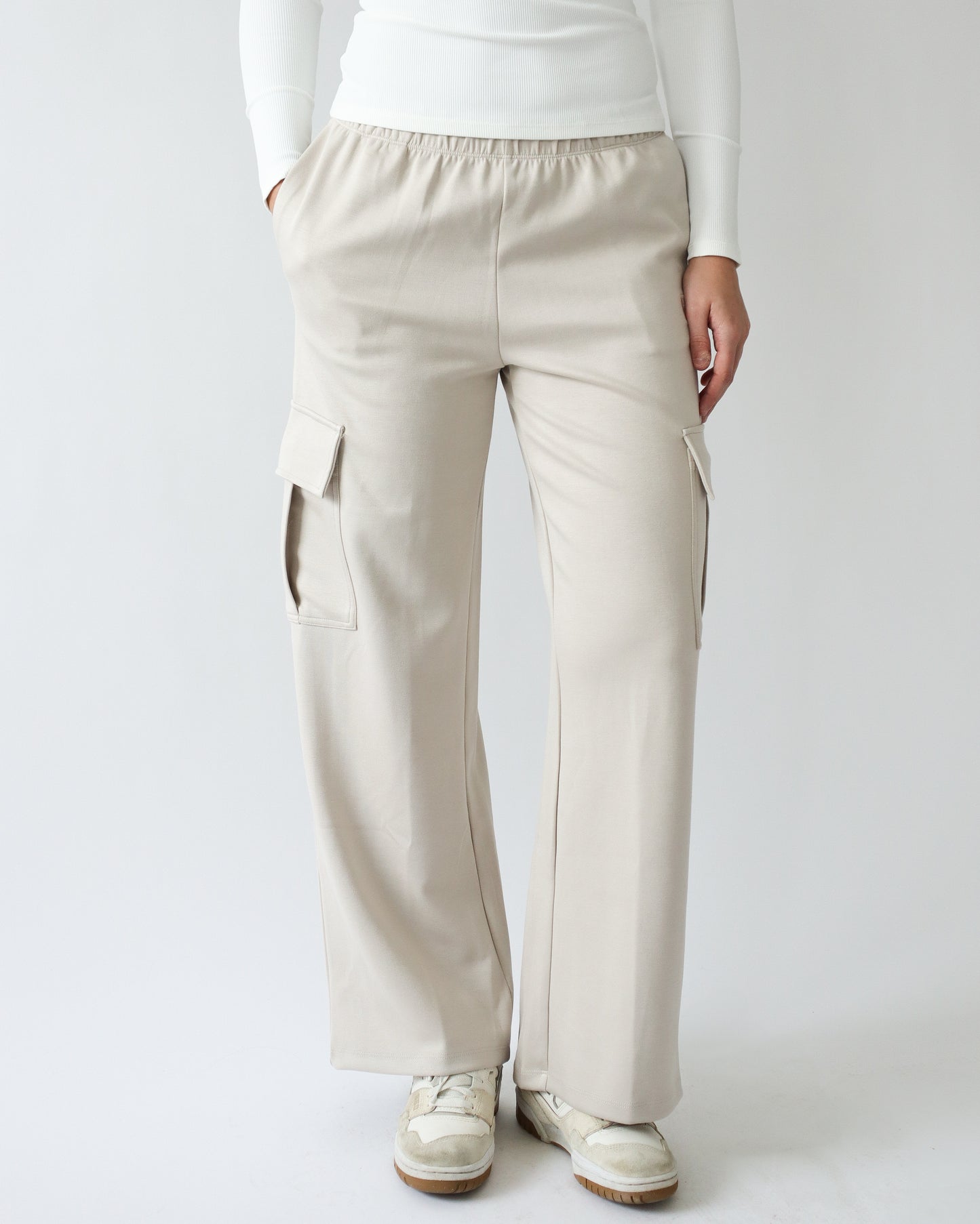 Everyday Cargo Pant 30" - Cream