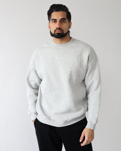 Legacy Crewneck - Heather Gray