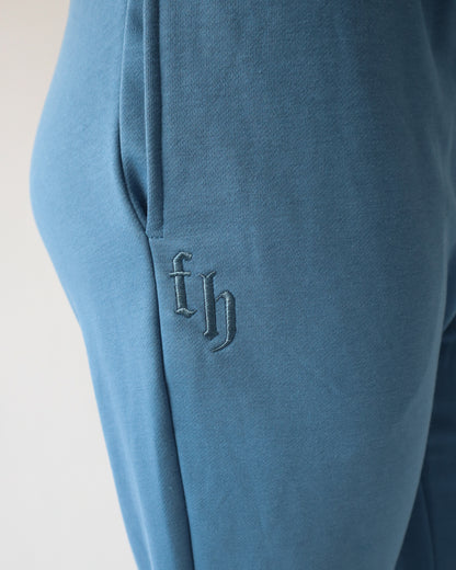 Essential Straight Leg Sweatpants - Steel