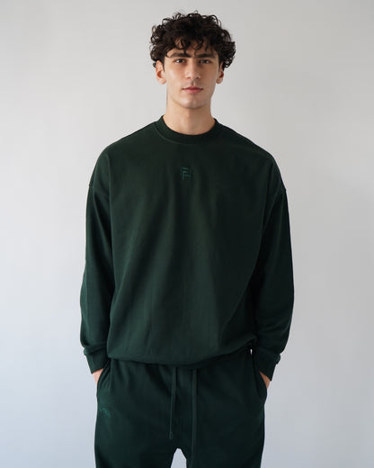 Do Not Disturb Crewneck - Forest