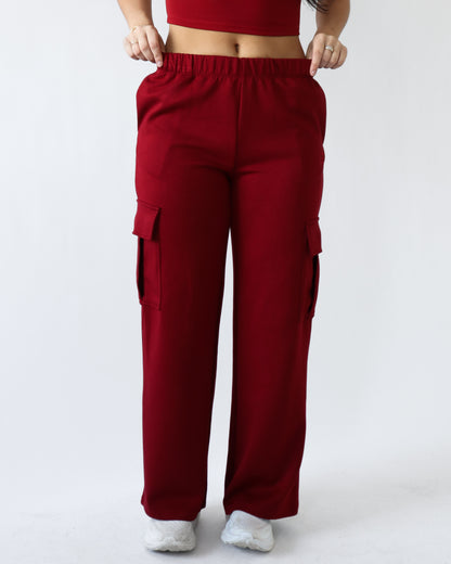 Everyday Cargo Pant 30" - Ruby