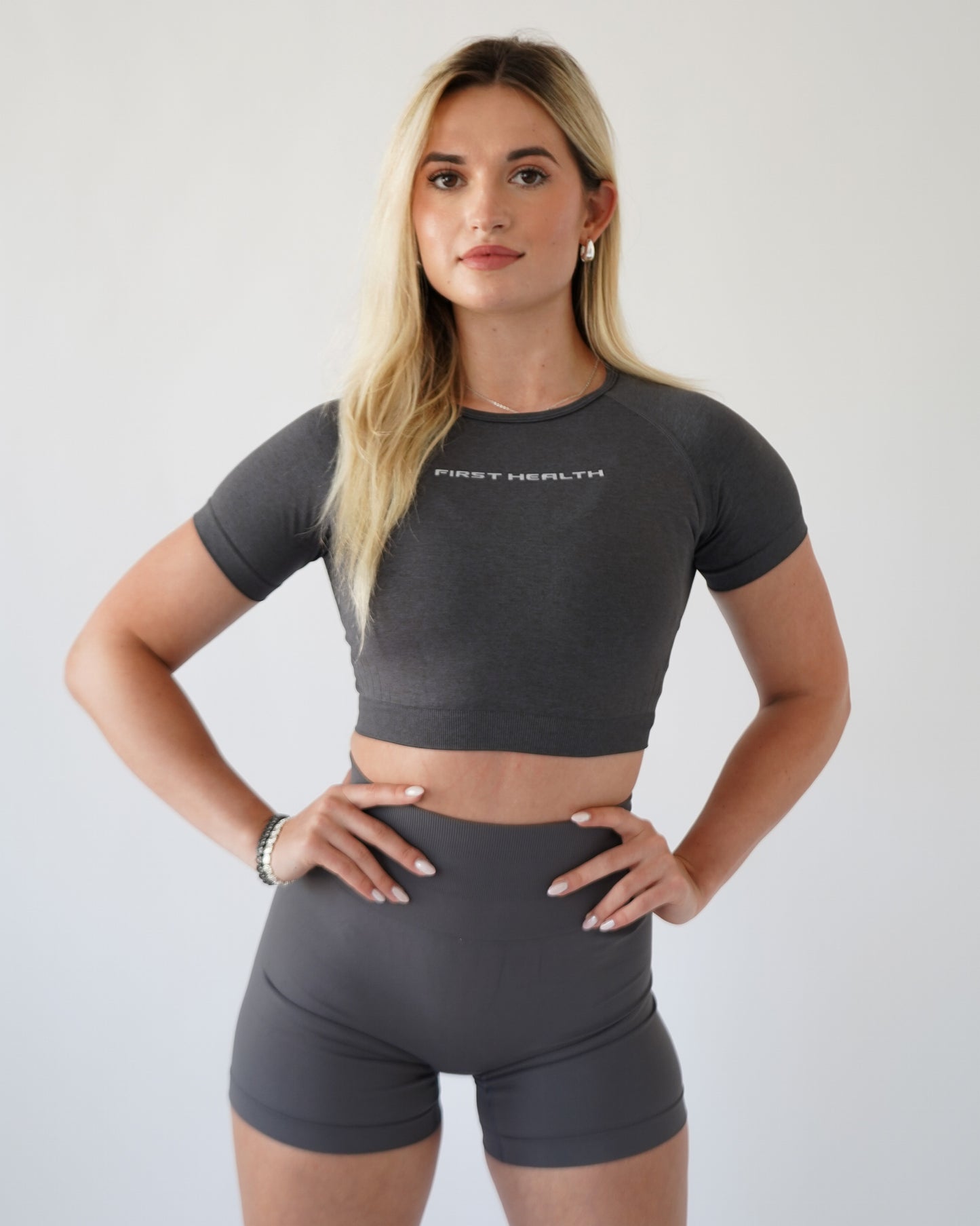 Enhance Cropped Tee - Galaxy