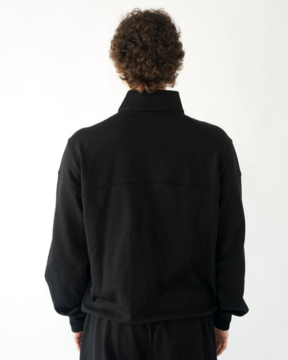 Essential Quarter Zip - Black