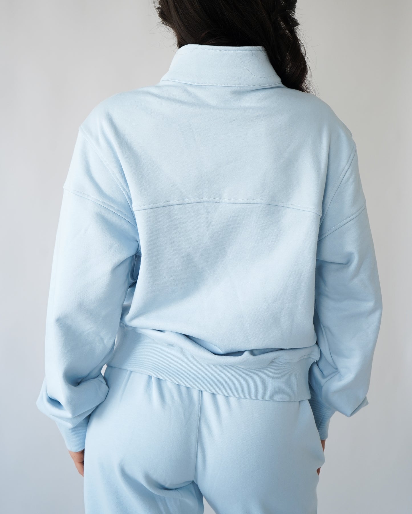 Essential Quarter Zip - Cloud