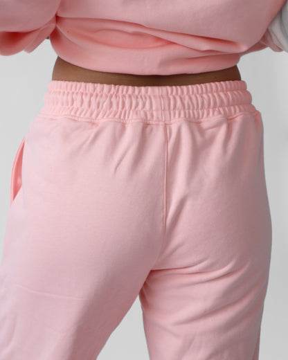 Essential Straight Leg Sweatpants - Blush