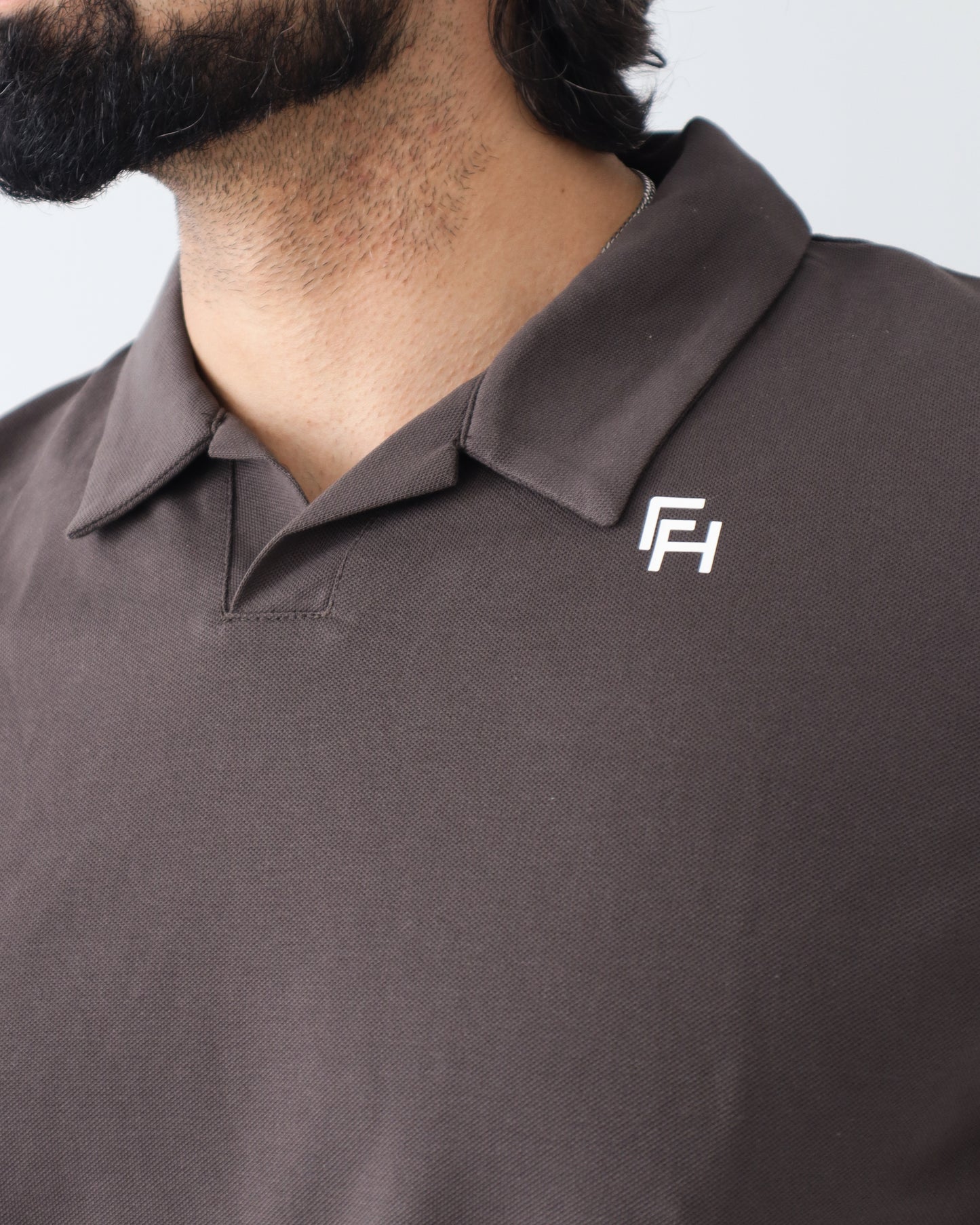 Relaxed Polo Shirt - Wood