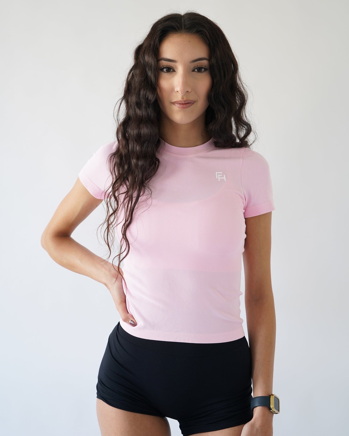 Ribbed Seamless T-Shirt- 5 Pack