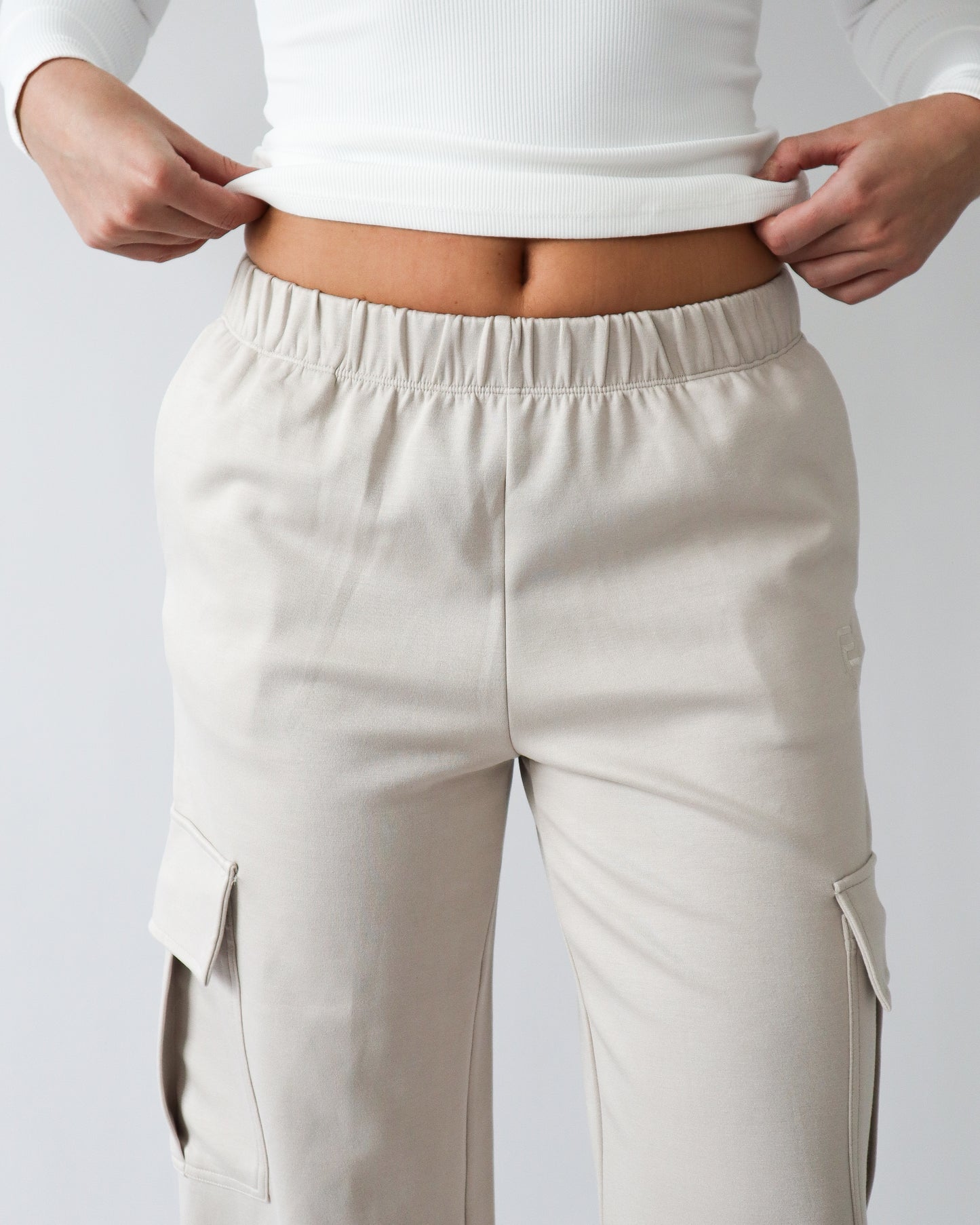 Everyday Cargo Pant 30" - Cream