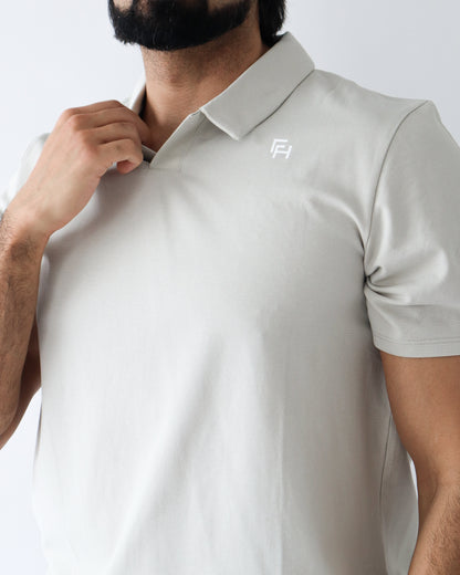 Relaxed Polo Shirt - Slate