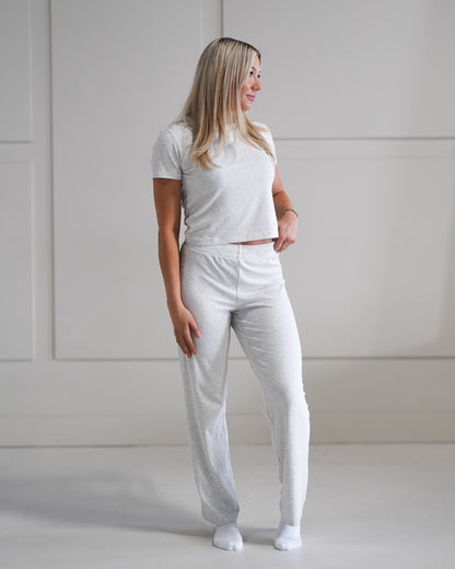 Luxe Lounge Pants - Heather Gray