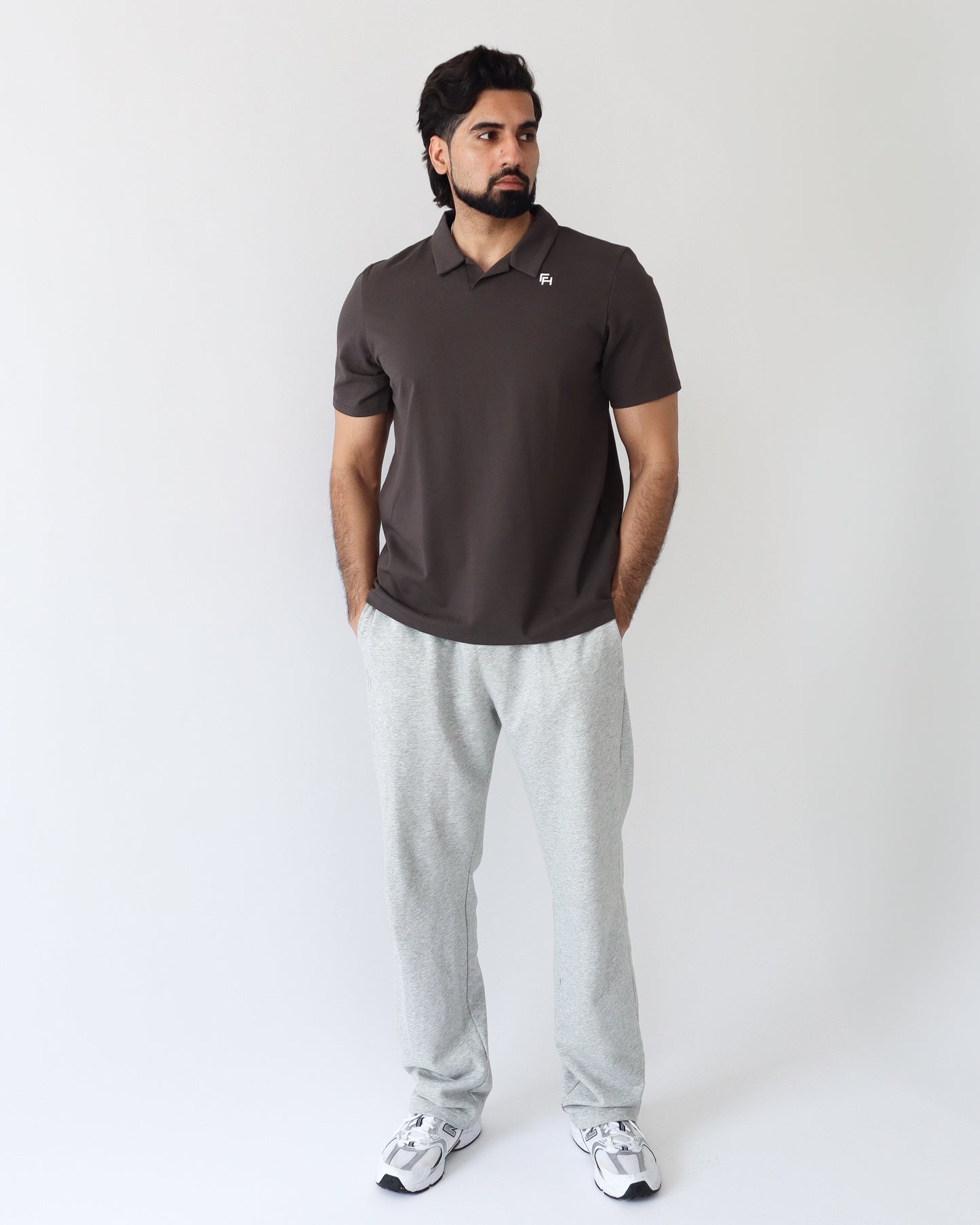 Relaxed Polo Shirt - Wood