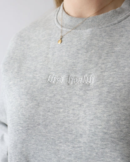 Legacy Crewneck - Heather Gray